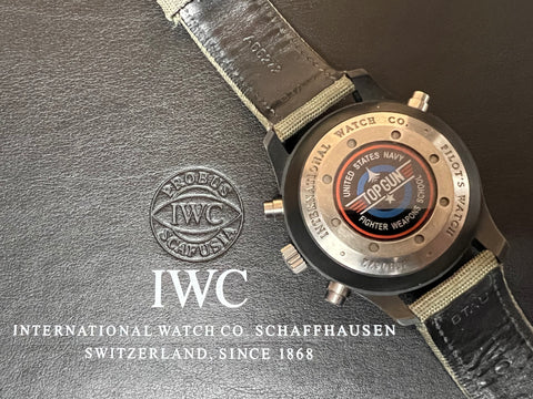 IWC Fliegeruhr Doppelchronograph (Rattrapante) Edition Top Gun IW379901