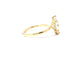 14KT YELLOW GOLD HIDDEN HALO SOLITAIRE RING FOR A 1.5CT MARQUISE CENTER STONE 140-08440
