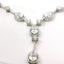 18KT WHITE GOLD DIAMOND LARIAT NECKLACE 165-00499