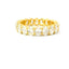 18KT YELLOW GOLD 4CTW OVAL ETERNITY BAND KR30842OV-4.00CT-VJ
