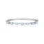 KWIAT 18KT Starry Night Diamond Bangle B-15687-0-DIA-18KW