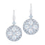KWIAT 18KT Star Frame Drop Diamond Earrings E-2528-0-DIA-18KW