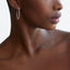 KWIAT 18KT Starry Night Round and Marquise Diamond Hoop Earrings E-2612-0-DIA-18KW