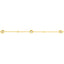 MIDAS 7.5" Diamond Bezels and Beads Bracelet MF033558