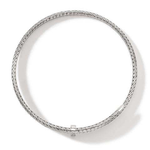 John Hardy Spear Pave Coil Choker NBP9011292DI