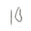 John Hardy Essential Heart Hoop Earrings, Sterling Silver, 31.7MM EB98969