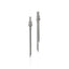 John Hardy Love Knot Drop Earring, Sterling Silver, Diamonds EBP9010632DI