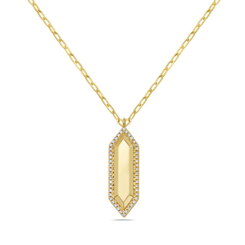 Bassali Alma 14k Yellow Gold Necklace NK15355D