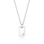 John Hardy Tag Necklace, Sterling Silver, Diamonds, 2MM NMP9011322DI