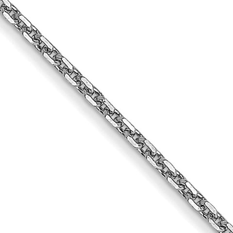 14KT Gold Diamond-Cut Cable Pendant Chain PEN-144