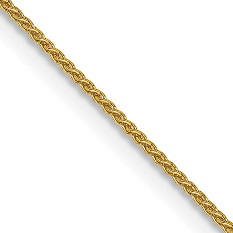 14KT GOLD SPIGA PENDANT CHAIN PEN-160