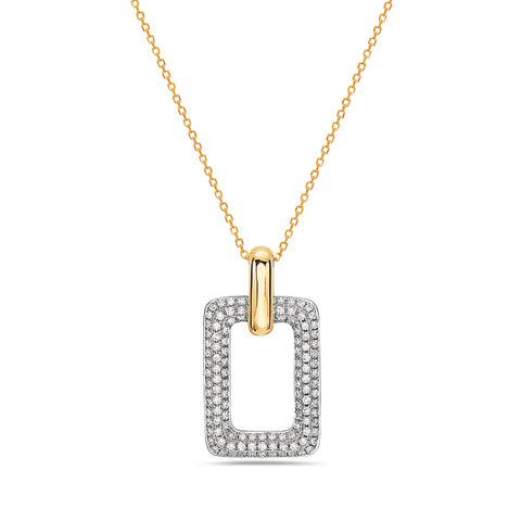 Bassali Olympia 14k  Two-Tone Gold Necklace PN12937XD