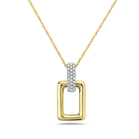 Bassali Olympia 14k  Two-Tone Gold Necklace PN13896XD