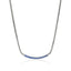 John Hardy JH Essential Pavé Necklace, Sterling Silver, Gemstones, 2.5MM