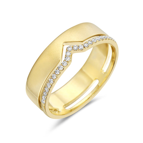 Bassali Sienna 14k Yellow Gold Fashion Ring RG14074D