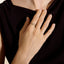John Hardy Essential Heart Ring, Gold, Diamonds RGGX989762DI