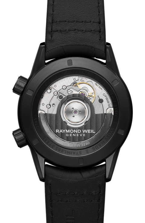 Raymond Weil Freelancer GMT 41mm, black dial 2765-BKC-20001