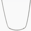 John Hardy Essential Pavé Necklace, Sterling Silver, Diamonds, 1.8MM NBP986972DI