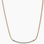John Hardy Essential Pavé Necklace, Gold, Diamonds, 1.8MM NGGX986972DI