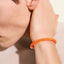 John Hardy Cord Bracelet, Sterling Silver, Rubber 6MM