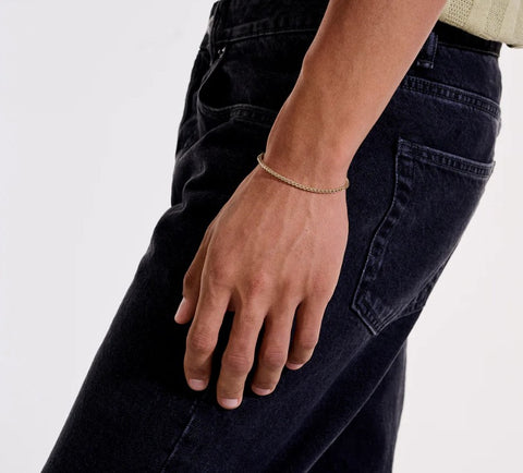John Hardy Surf Bracelet, Gold, 2.3MM BUGG901139