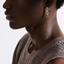 John Hardy Surf Link Earrings, Diamonds