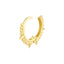 MIDAS Bead N Spike Hoop Earrings TM023231