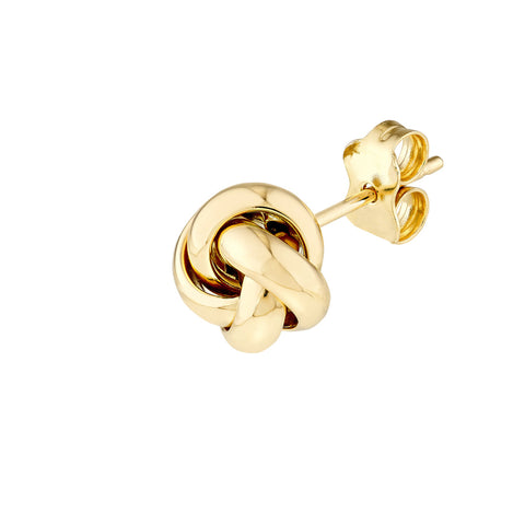 MIDAS 9mm Puffed Love Knot Stud Earrings TM023444