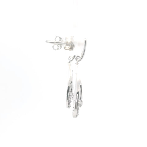 Gold & Natural Diamond Fashion Dangle Earrings