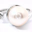 14KT WHITE GOLD FRESHWATER PEARL RING 300-00285
