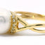 14KT YELLOW GOLD FRESH WATER PEARL RING SIZE 300-00286