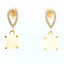 14KT YELLOW GOLD OPAL EARRINGS 210-03275