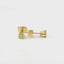 14K Natural Yellow Diamond Stud Earrings