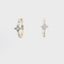 Gold & Natural Diamond Fashion Earrings