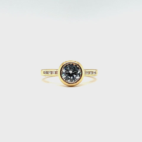 Orel Custom Diamond Engagement Ring