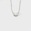 14K White Gold Natural Marquise Diamond Pendant