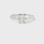 14KT WHITE GOLD .50CT SOLITAIRE ENGAGEMENT RING JOR033A