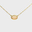 14KT YELLOW GOLD OPAL NECKLACE 230-02426