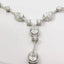 18KT WHITE GOLD DIAMOND LARIAT NECKLACE 165-00499