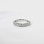 14K White Gold and Natural Diamond Band