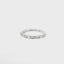 14K White Gold and Diamond Band