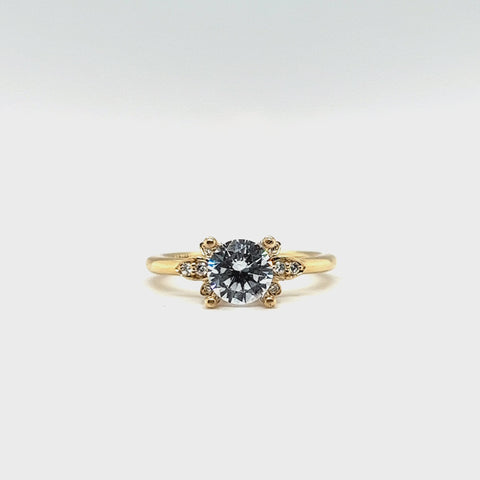 Buttercup Diamond Engagement Ring