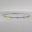 14K Yellow Gold Flexible Diamond Bangle Bracelet