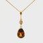 14KT YELLOW GOLD SPHENE PENDANT 230-02397