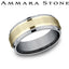 Benchmark 14k Yellow Gold and Tantalum 8mm Band CF378854GTA14KY10