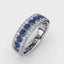 FANA Sapphire and Diamond Ring R1523S