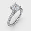 Fana Classic Diamond Engagement Ring with Beautiful Side Detail 3879