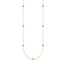 MIDAS 14k Gold Diamond Stars Station Necklace MF033377