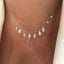 White Opal and Diamond Fringe Necklace
