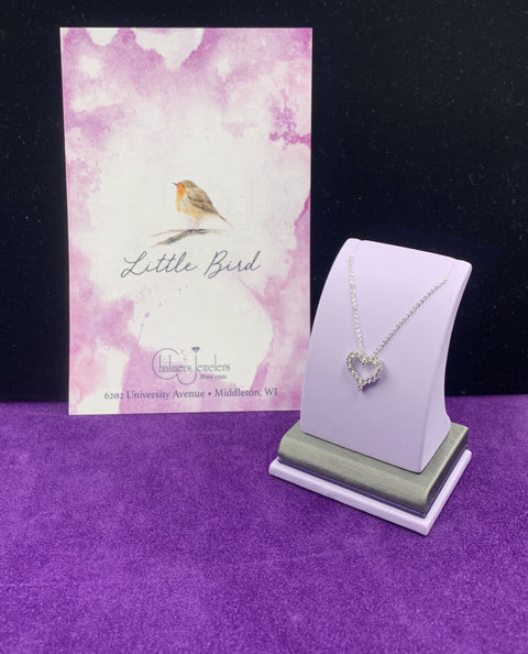 Look at this gorgeous heart necklace! - Chalmers Jewelers